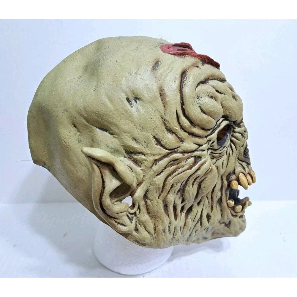 Paper Magic Group Zombie Monster Halloween Ogre Vintage Rubber Mask 2001 Scar
